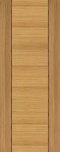 Designed Teak veneer Door - 11