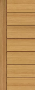 Designed Teak veneer Door - 3