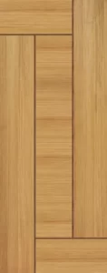 Designed Teak veneer Door - 5
