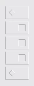 Embossed Primer coated Doors - 11