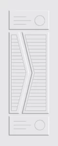 Embossed Primer coated Doors - 15