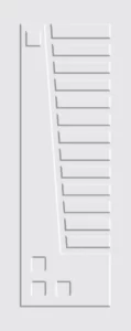 Embossed Primer coated Doors - 3