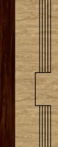 PVC Stripe Laminate Doors - 9