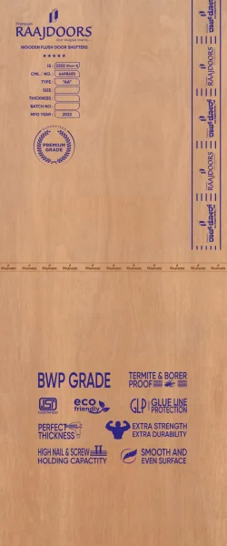 Neem Wood Flush Door
